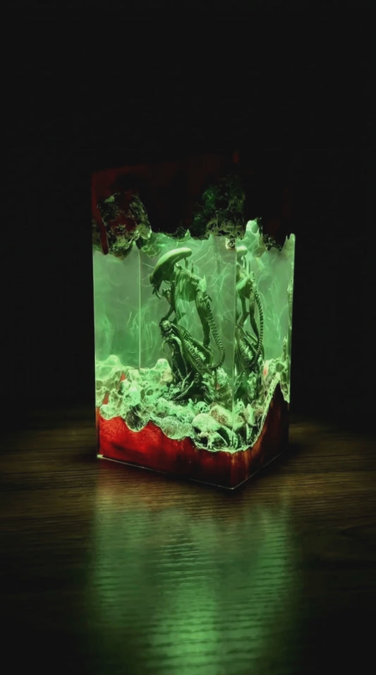 Terra's ALIEN Resin Lamps™